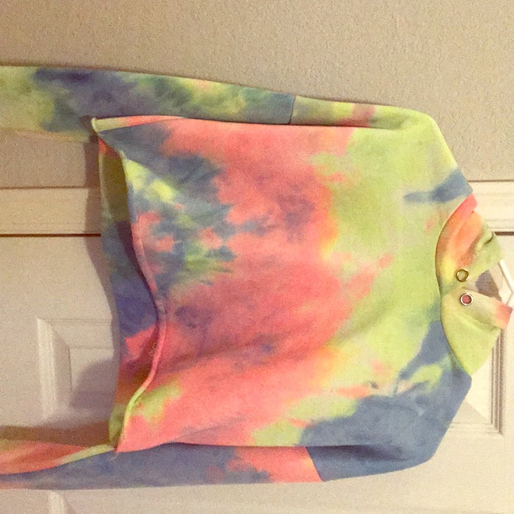 Tie die crop top from rue 21